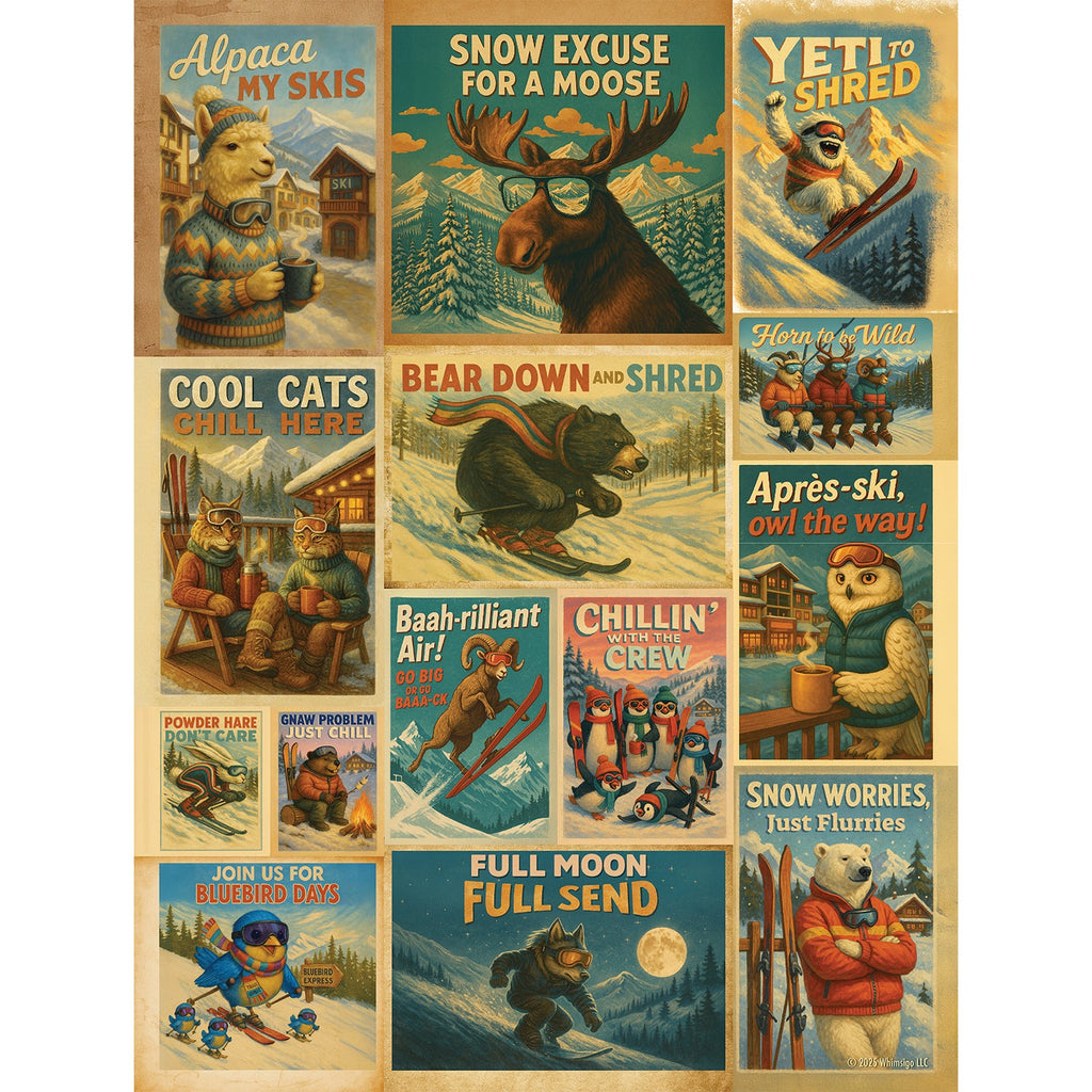 In Cool Company - 500 Piece Jigsaw Puzzle