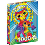 Inseparable Cat & Kitten – 1000 Piece Jigsaw Puzzle