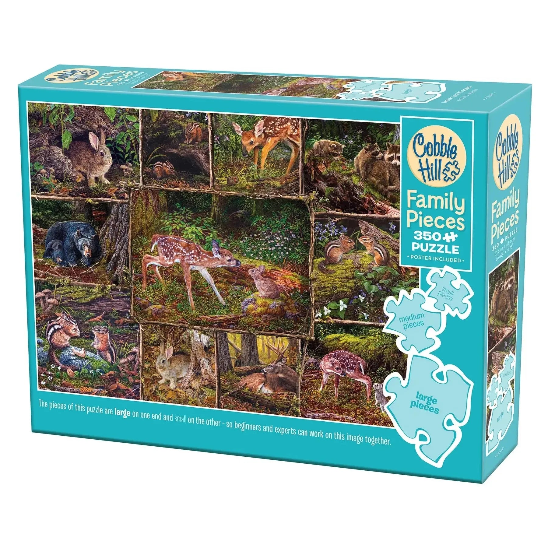 Into the Woods – 350 Piece Jigsaw Puzzle
