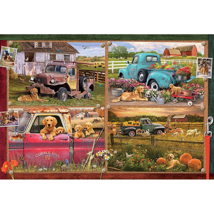 It's a Dog's Life – 2000 Piece Dog Puzzle for Adults
