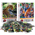 Jaguar & Tigers – Set of 2 300 Piece Jigsaw Puzzles