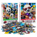 Jungle & Beach Selfie - Set of 2 300 Piece Jigsaw Puzzles