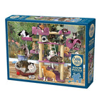 Cat Tree Cats – 500 Piece Jigsaw Puzzle