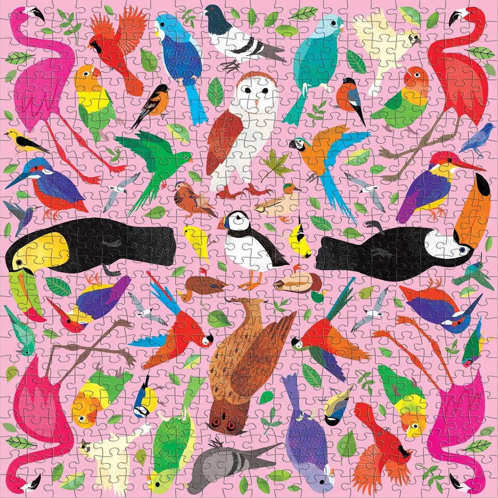 Kaleido Birds - 500 Piece Jigsaw Puzzle