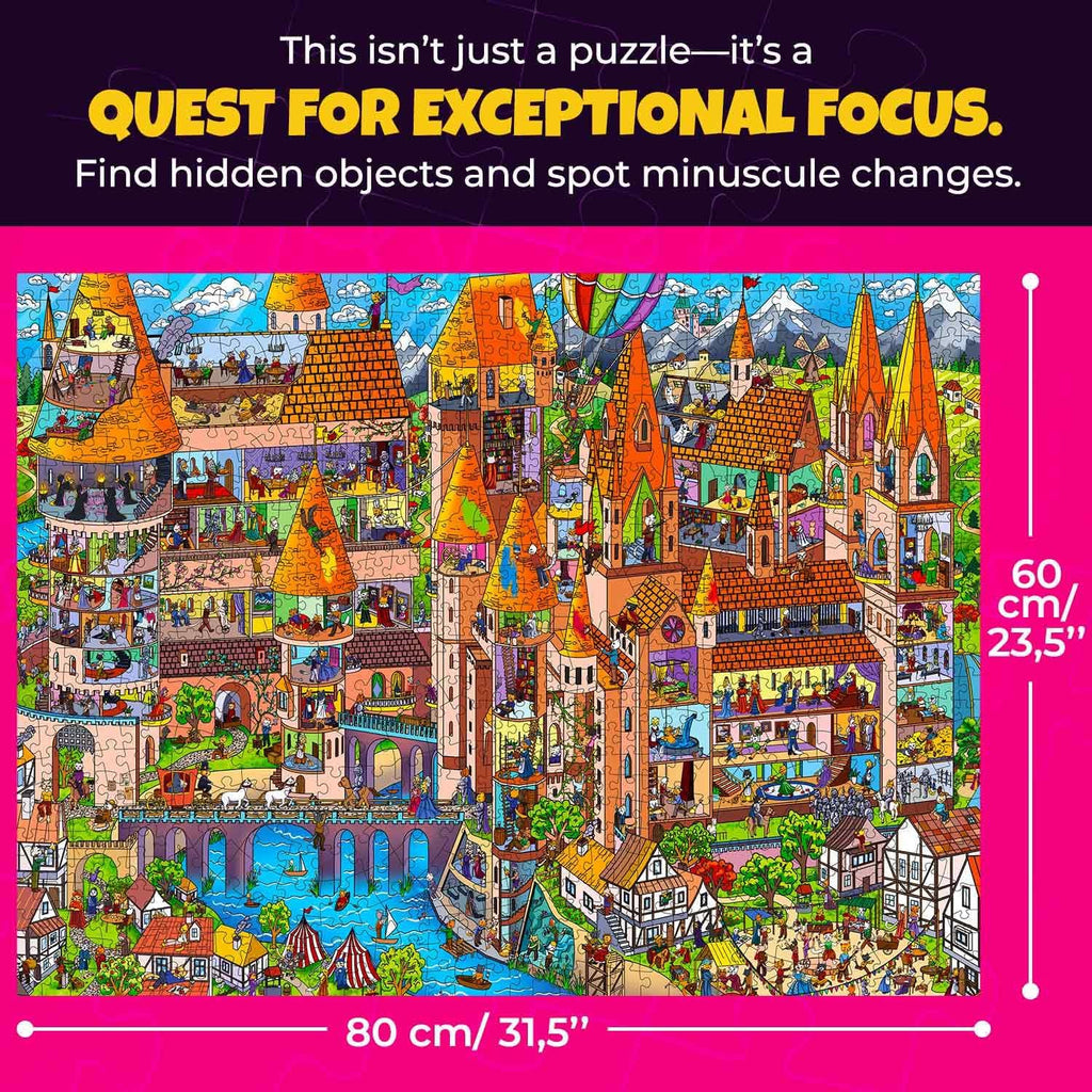 Knightly Cats Seekers & Finders – 1000 Piece Jigsaw Puzzle