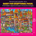 Knightly Cats Seekers & Finders – 1000 Piece Jigsaw Puzzle