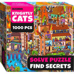 Knightly Cats Seekers & Finders – 1000 Piece Jigsaw Puzzle