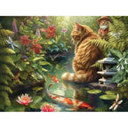 Koi Cat – 275 Large Piece Jigsaw Puzzle