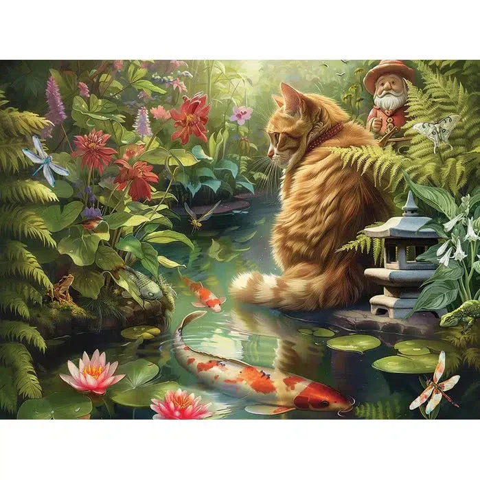 Koi Cat – 275 Large Piece Jigsaw Puzzle