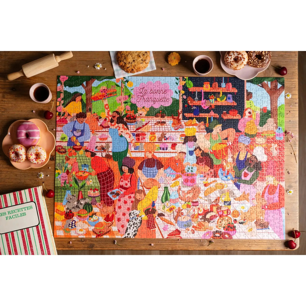 La Bonne Franquette - 1000 Piece Jigsaw Puzzle