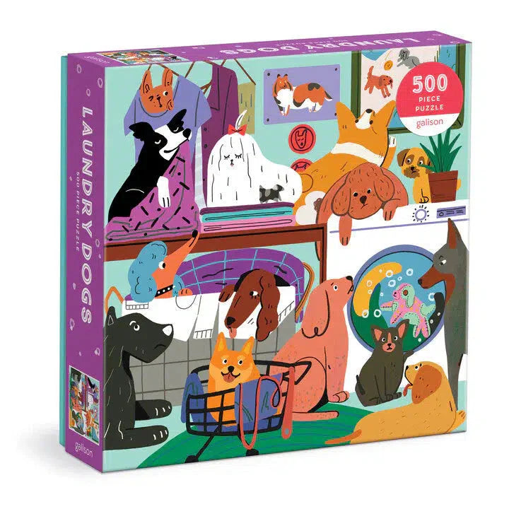 Laundry Dogs – 500 Piece Dog Puzzle
