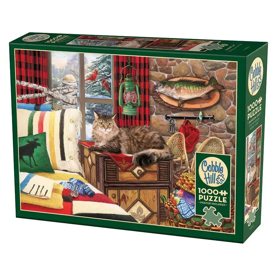 Lodge Cat – 1000 Piece Jigsaw Puzzle