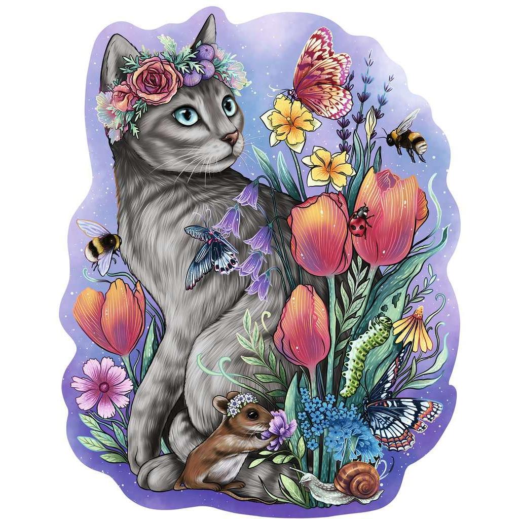 Lovely Cat – 150 Piece Wood Jigsaw Puzzle
