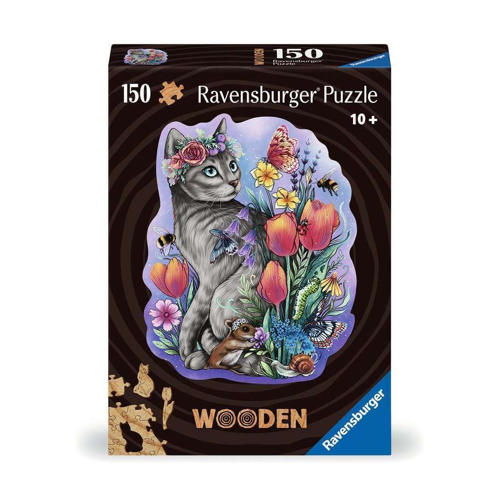 Lovely Cat – 150 Piece Wood Jigsaw Puzzle