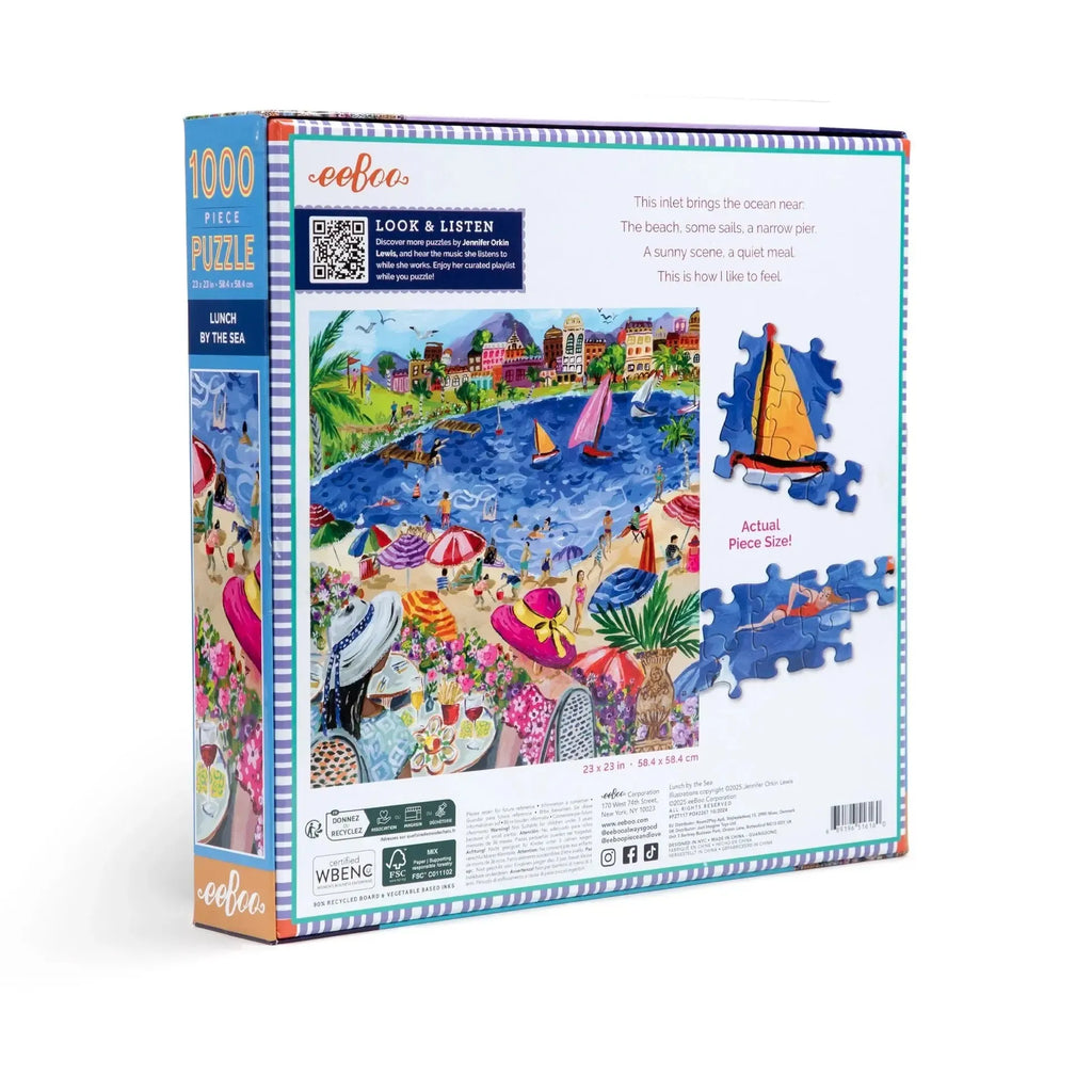 Lunch by the Sea – 1000 Piece Coastal Puzzle
