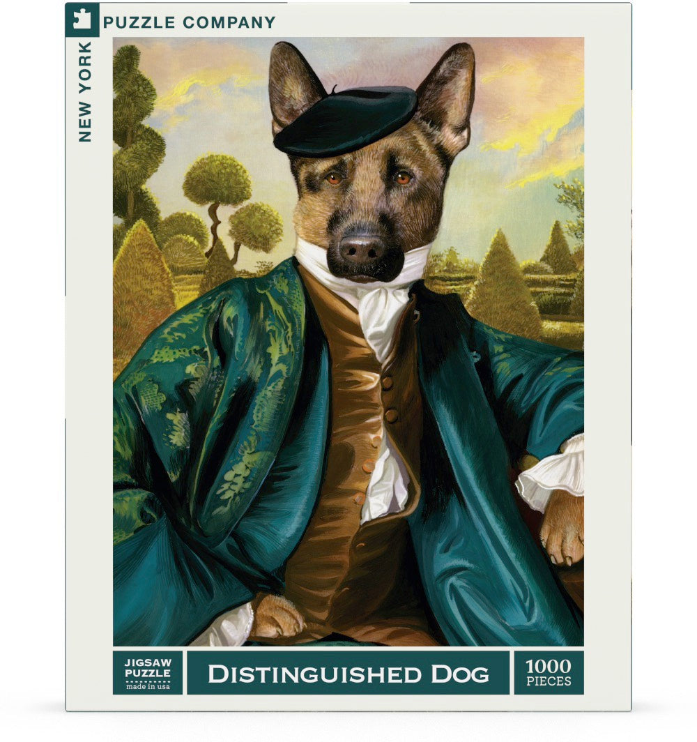 Distinguished Dog – 1000 Piece Jigsaw Puzzle
