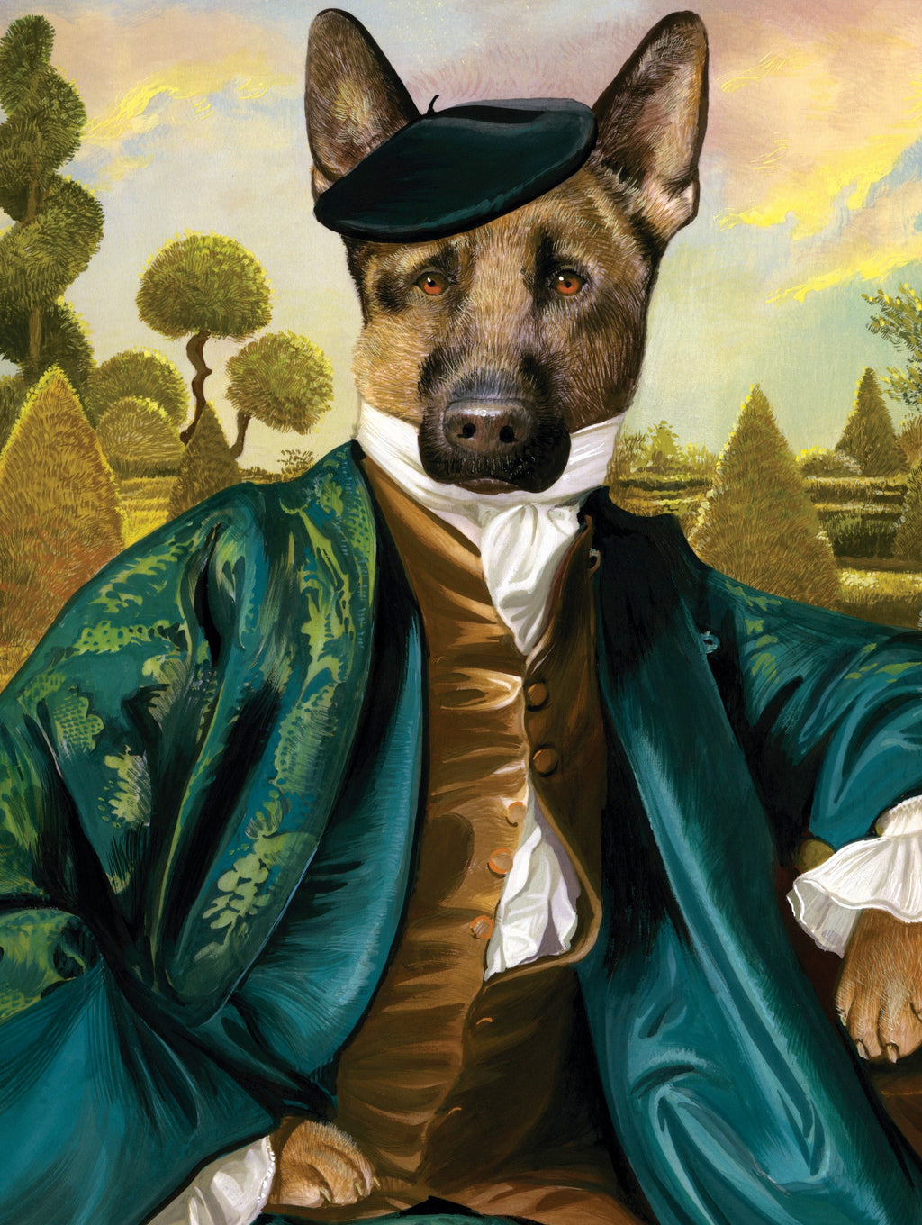 Distinguished Dog – 1000 Piece Jigsaw Puzzle