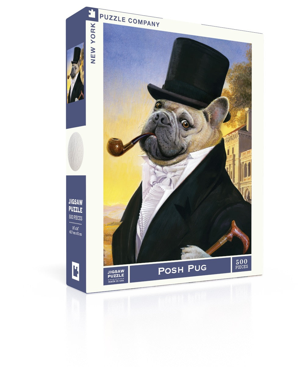 Posh Pup – 500 Piece Jigsaw Puzzle