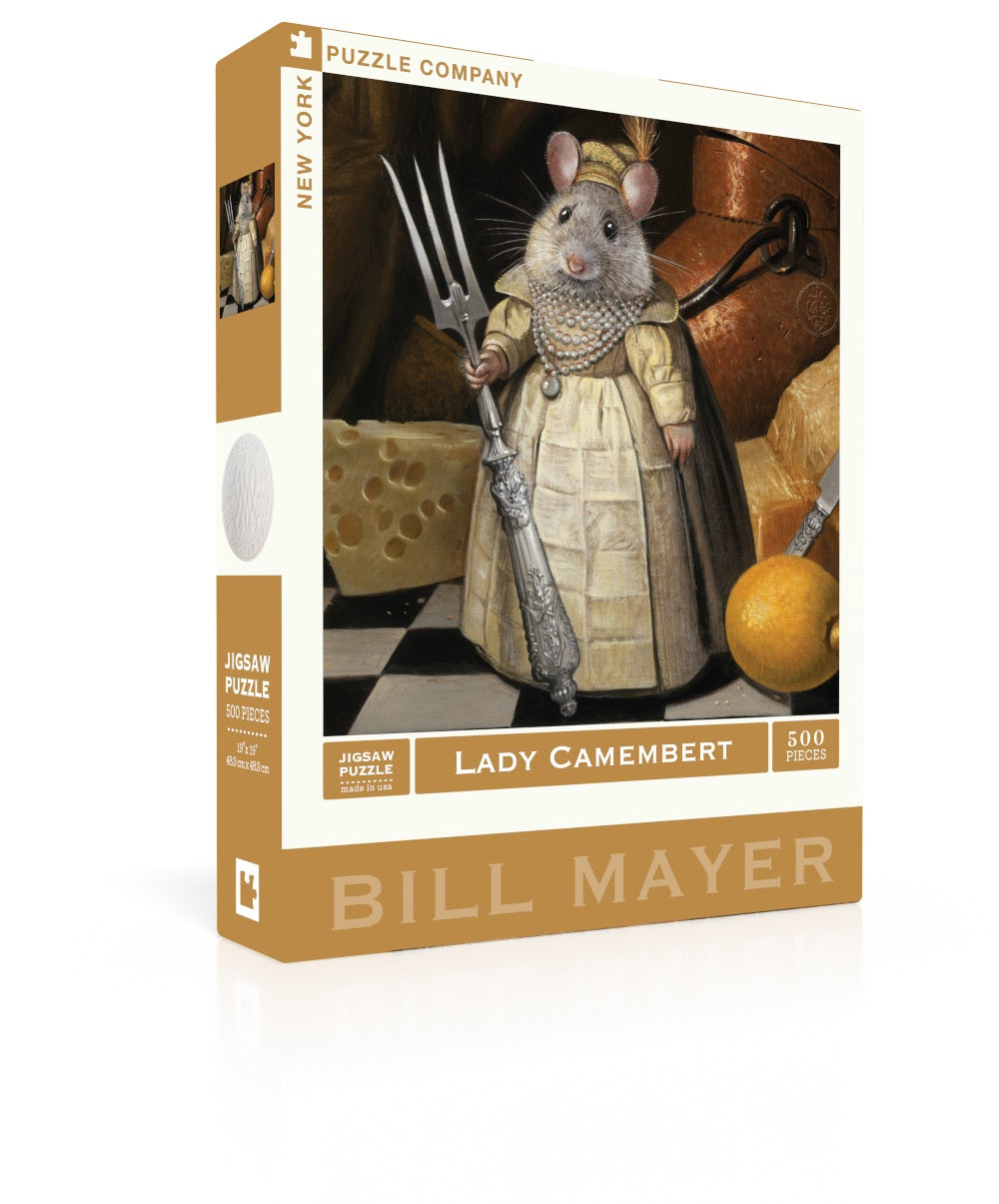 Lady Camembert – 500 Piece Jigsaw Puzzle