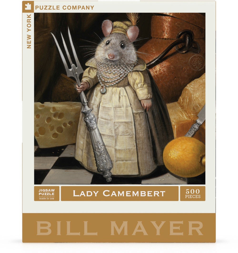 Lady Camembert – 500 Piece Jigsaw Puzzle