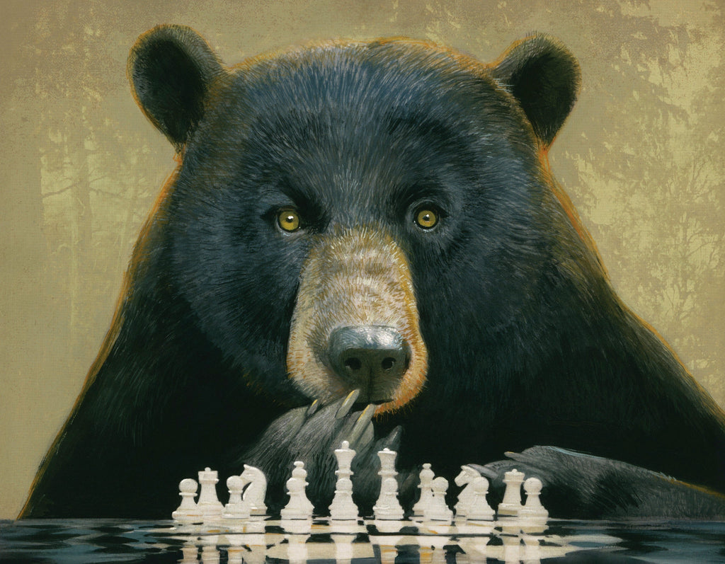 Chess Bear – 100 Piece Mini Jigsaw Puzzle