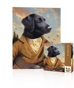 My Name Is Ike – 100 Piece Mini Jigsaw Puzzle | Bill Mayer Dog Art