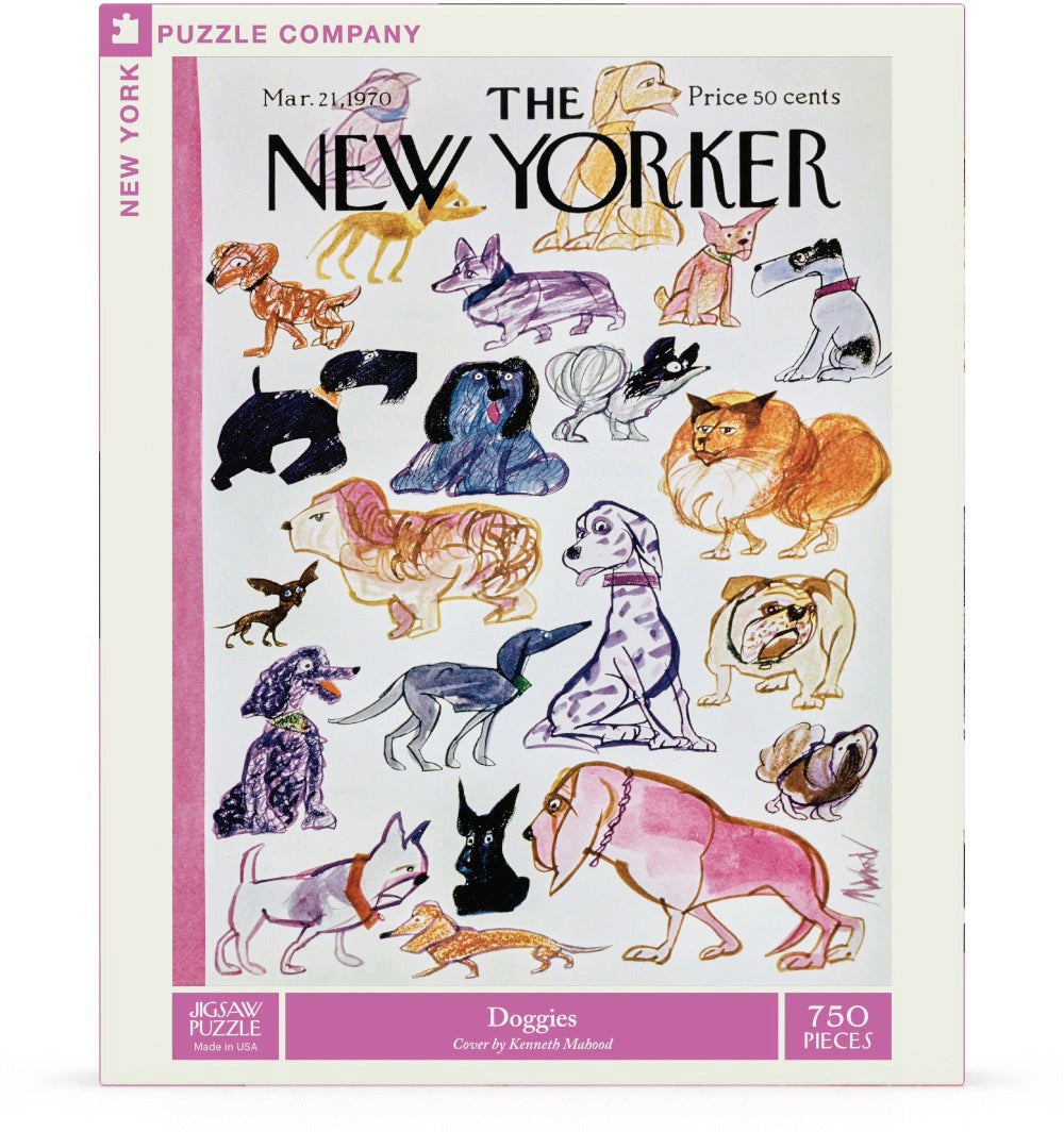 Doggies – 750 Piece Jigsaw Puzzle