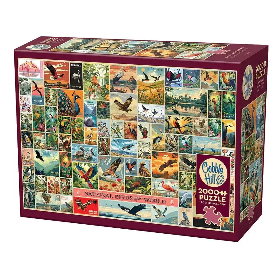 National Birds of the World – 2000 Piece Puzzle for Adults