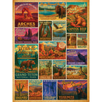 Wild West National Parks - 500 Piece Jigsaw Puzzle