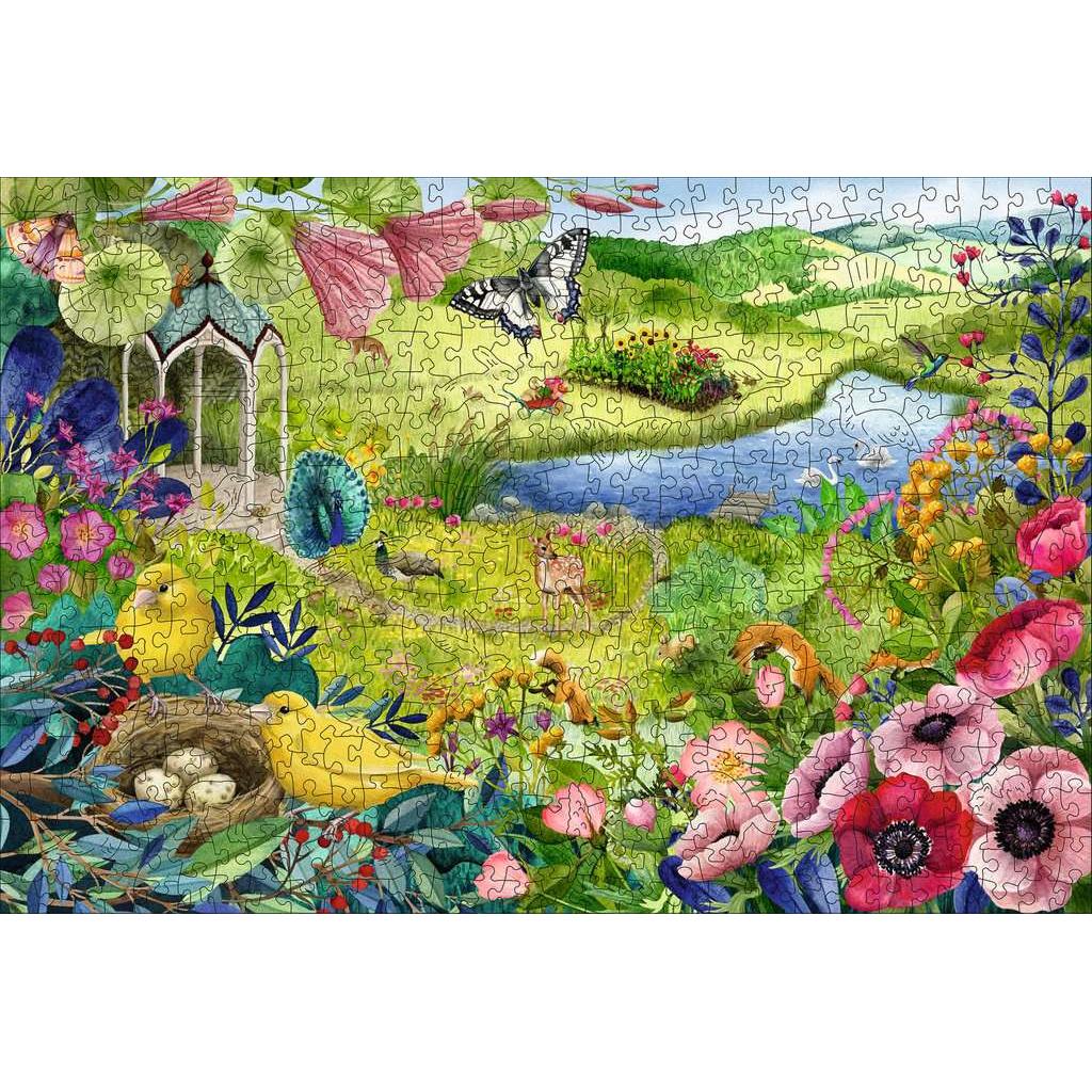 Nature Garden – 500 Piece Wood Puzzle