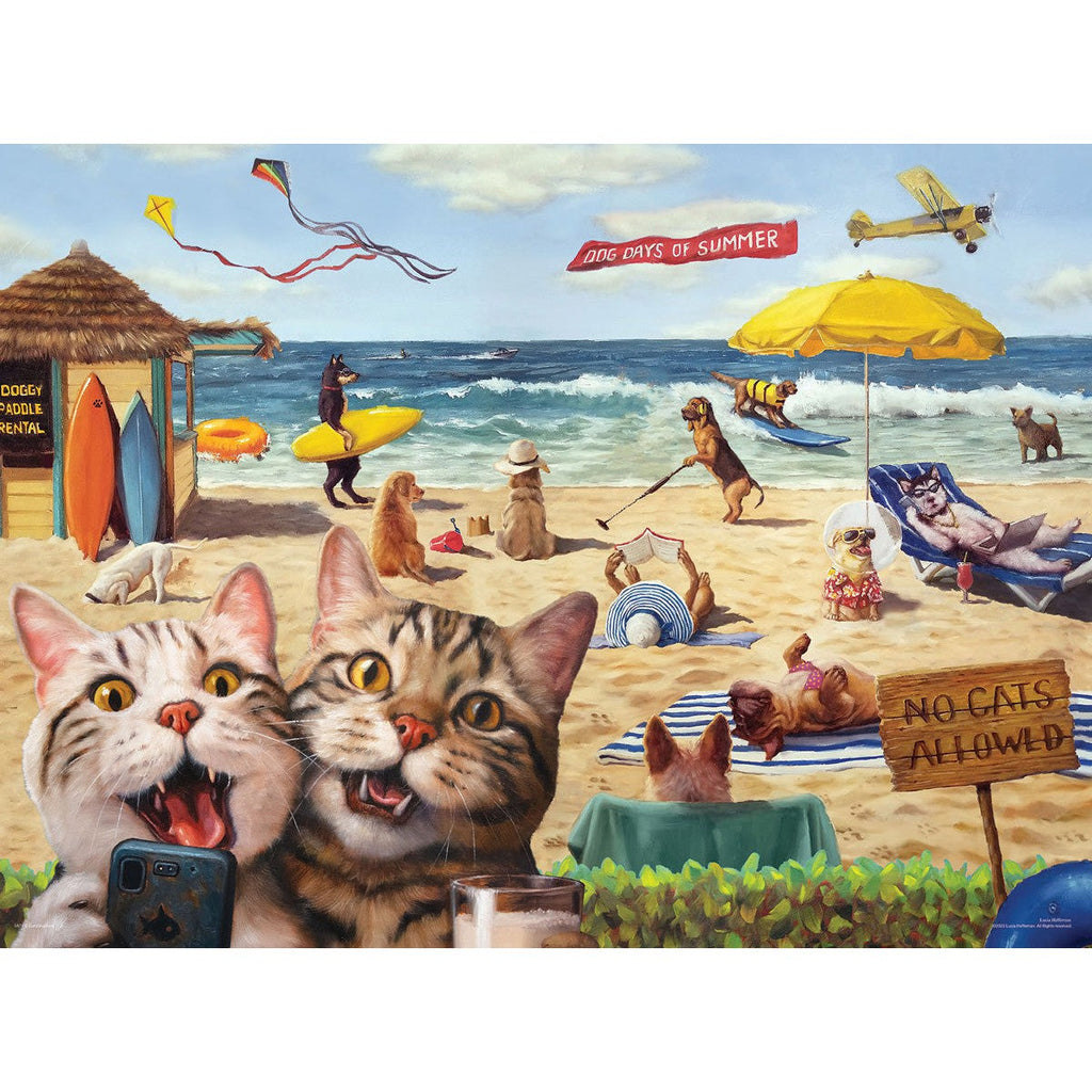 No Cats Allowed – 300 Large Piece 3D Lenticular Jigsaw Puzzle