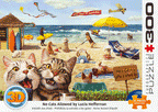 No Cats Allowed – 300 Large Piece 3D Lenticular Jigsaw Puzzle