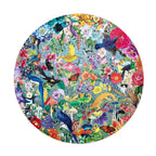 Paradise Garden - 500 Piece Round Jigsaw Puzzle