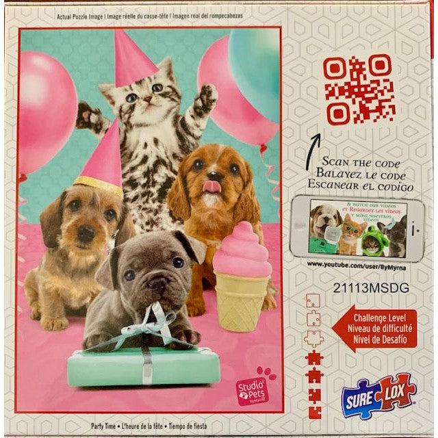 Party Time Pets - 500 Piece Jigsaw Puzzle