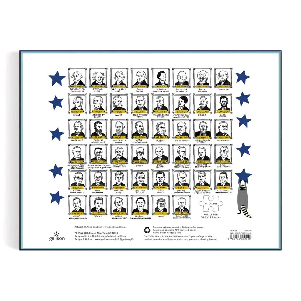 Presidents' Pets - 2000 Piece Jigsaw Puzzle