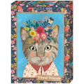 Pretty Feline Floral Friends - 1000 Piece Jigsaw Puzzle