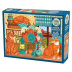 Pumpkin Patch Cats – 500 Piece Jigsaw Puzzle