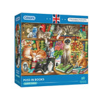 Puss In Books - 1000 Piece Jigsaw Puzzle