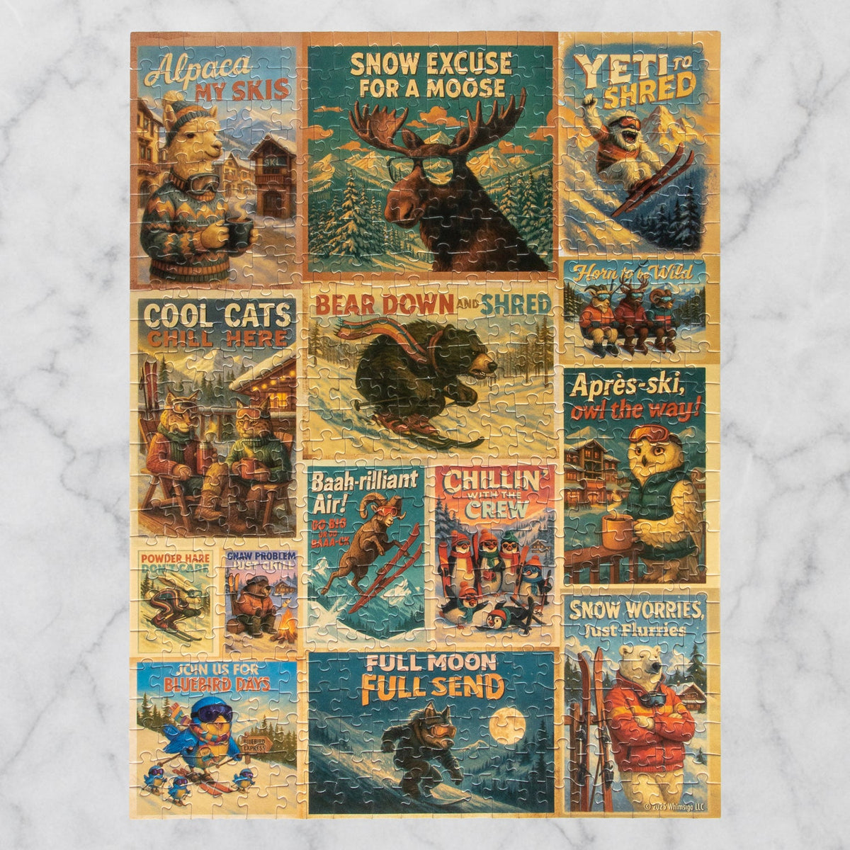 In Cool Company - 500 Piece Jigsaw Puzzle