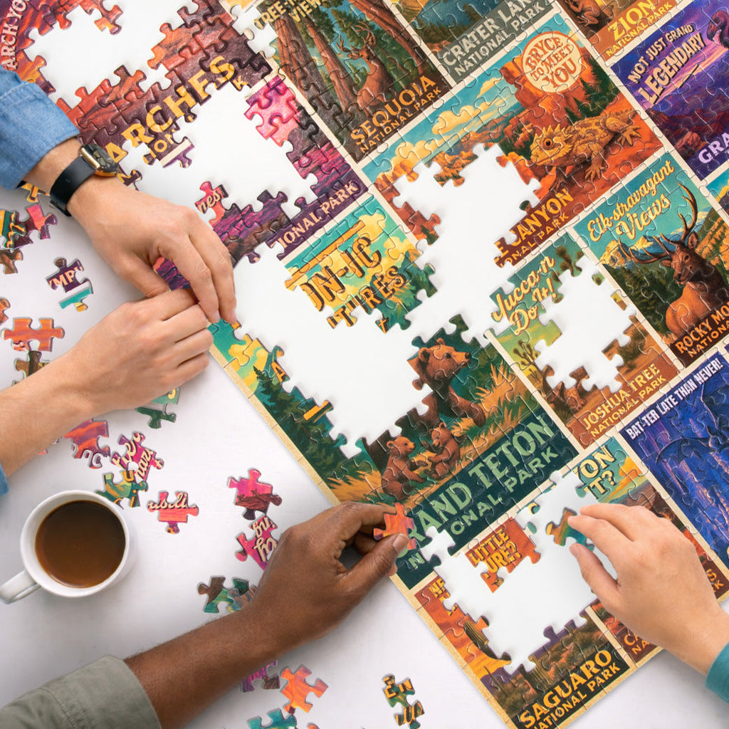 Wild West National Parks - 500 Piece Jigsaw Puzzle