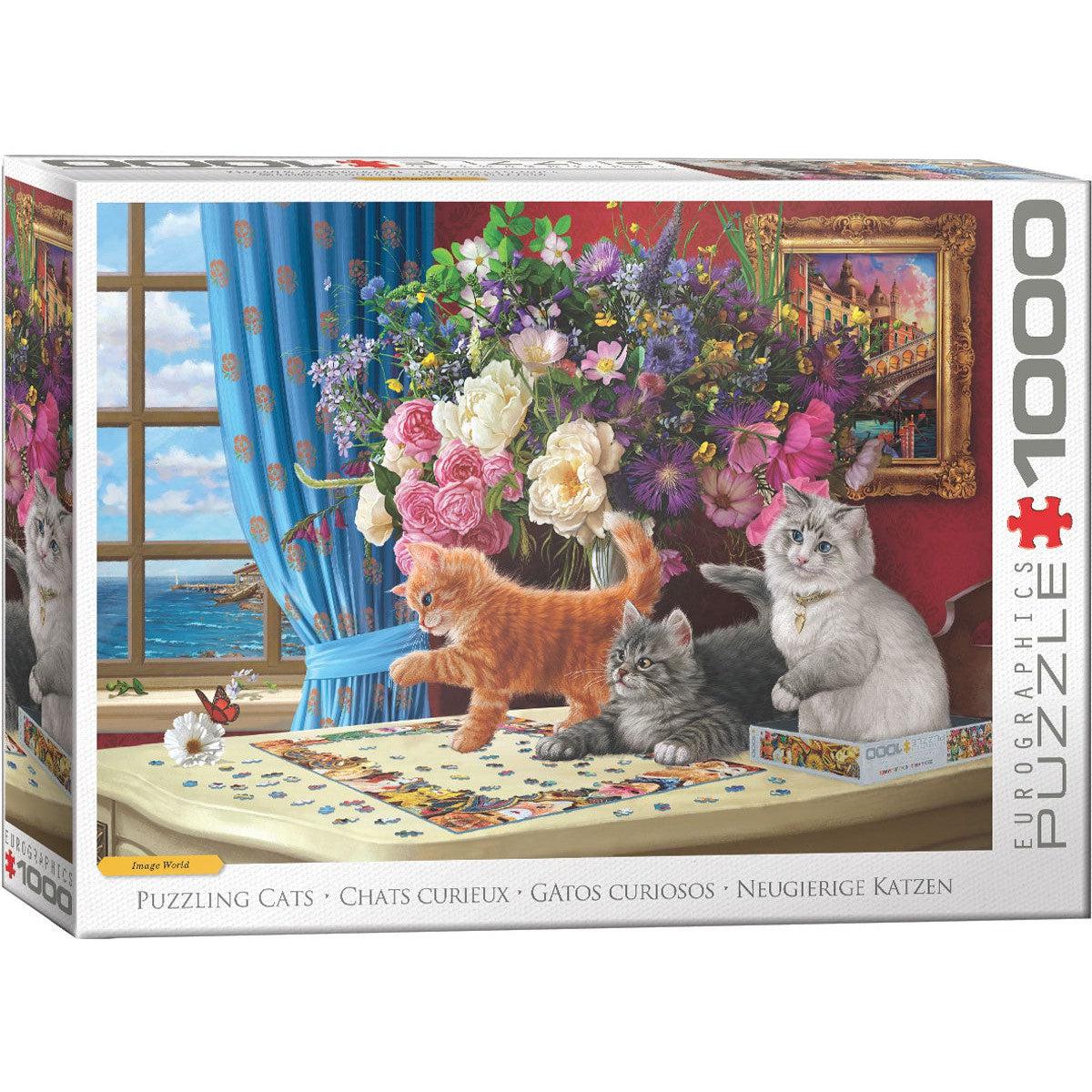 Puzzling Cats – 1000 Piece Jigsaw Puzzle