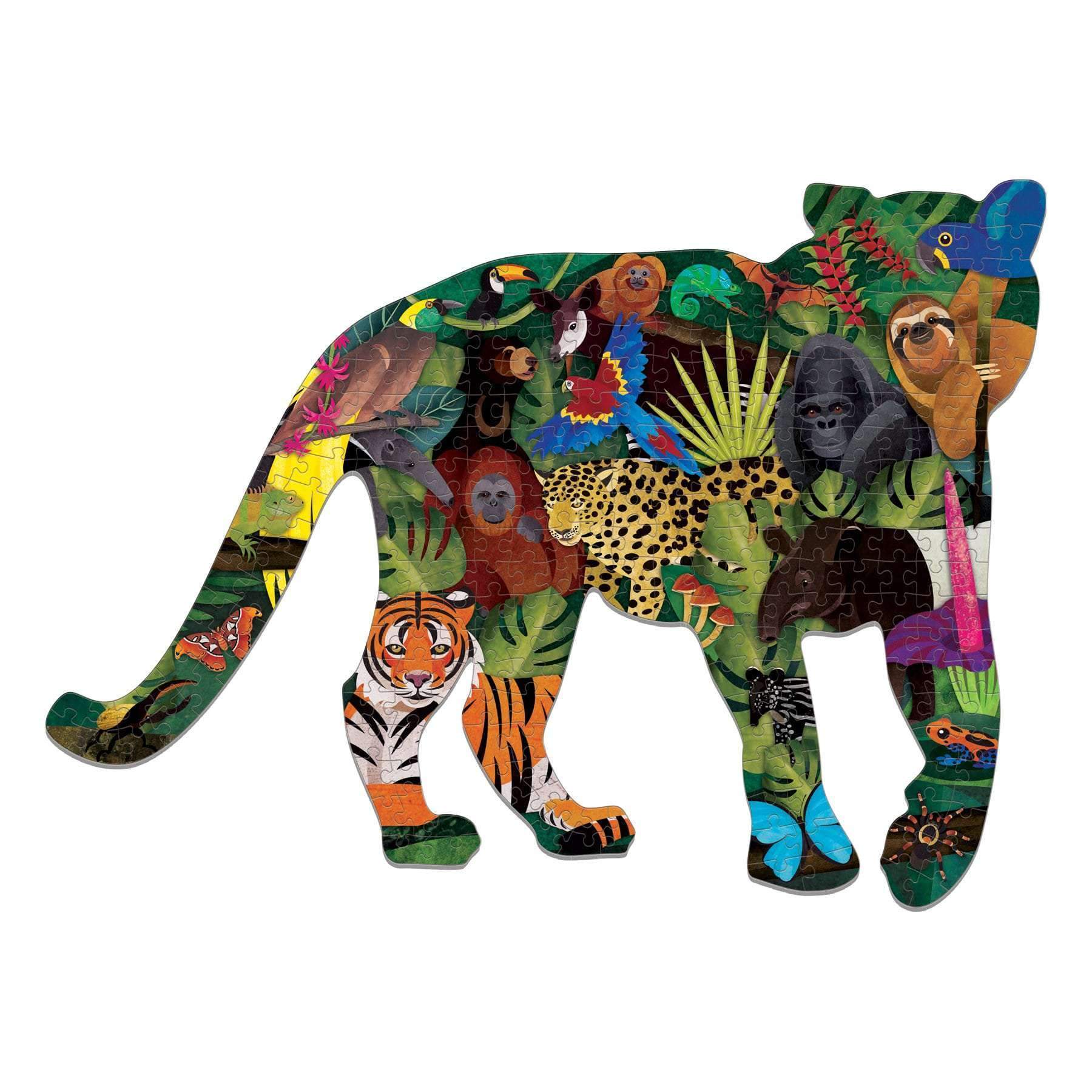 Rainforest – Wild Cat 300 Piece Shaped Puzzle