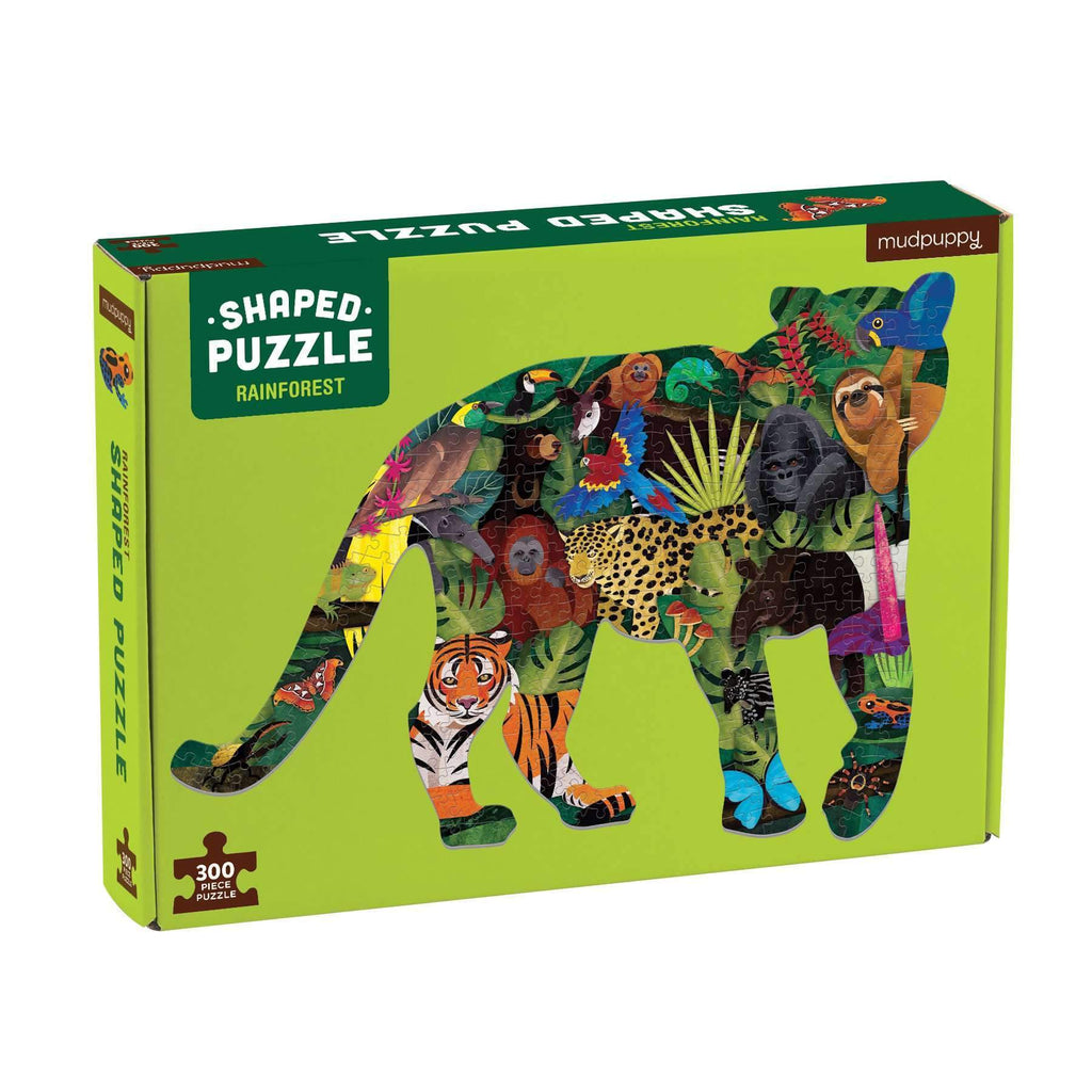 Rainforest – Wild Cat 300 Piece Shaped Puzzle