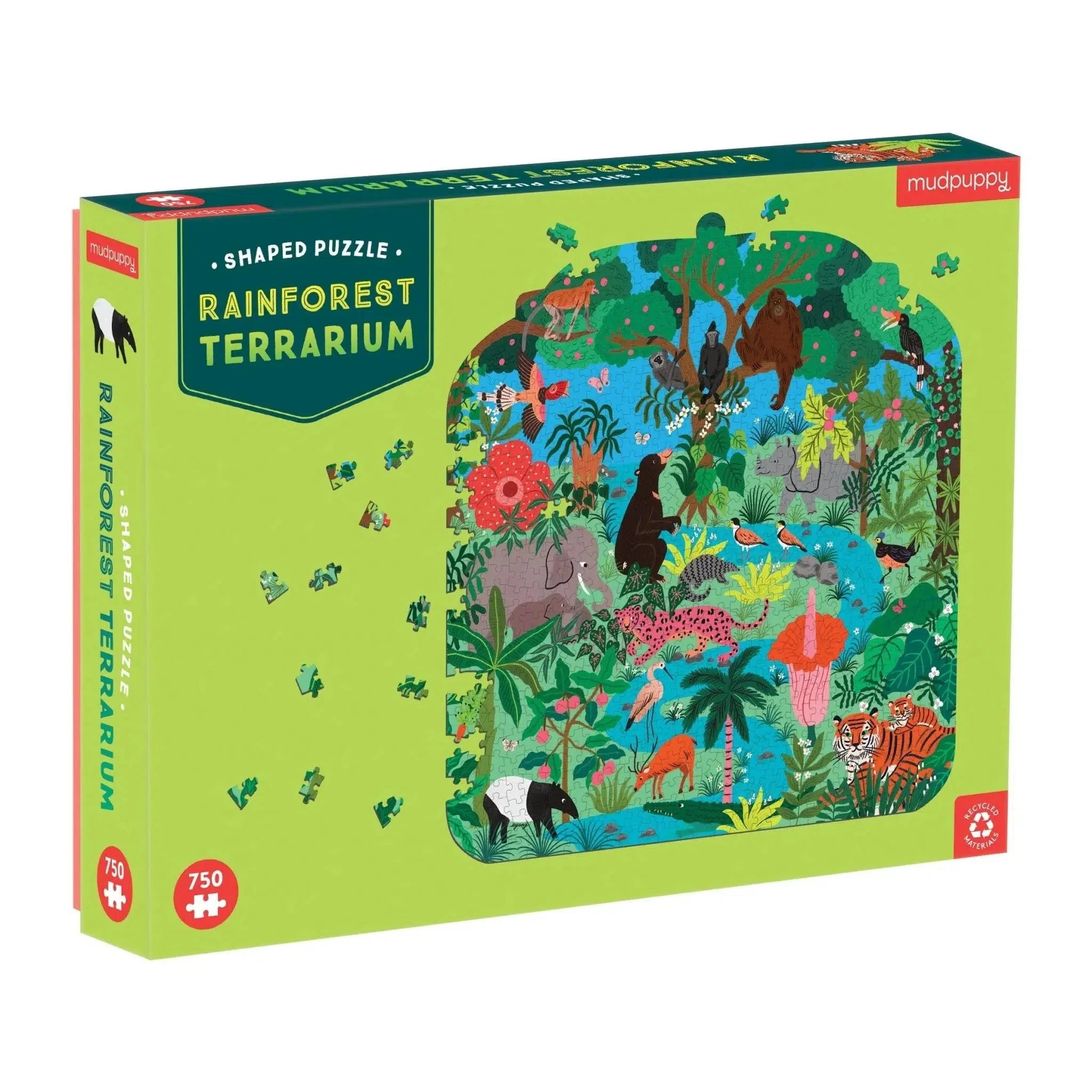 Rainforest Terrarium – 750 Piece Shaped Puzzle