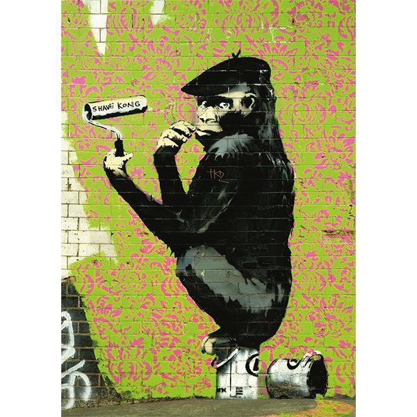 Roller Chimp by Banksy - 1000 Piece Jigsaw Puzzle
