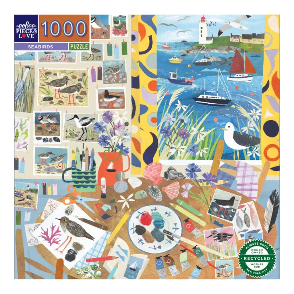 Seabirds – 1000 Piece Coastal Bird Puzzle
