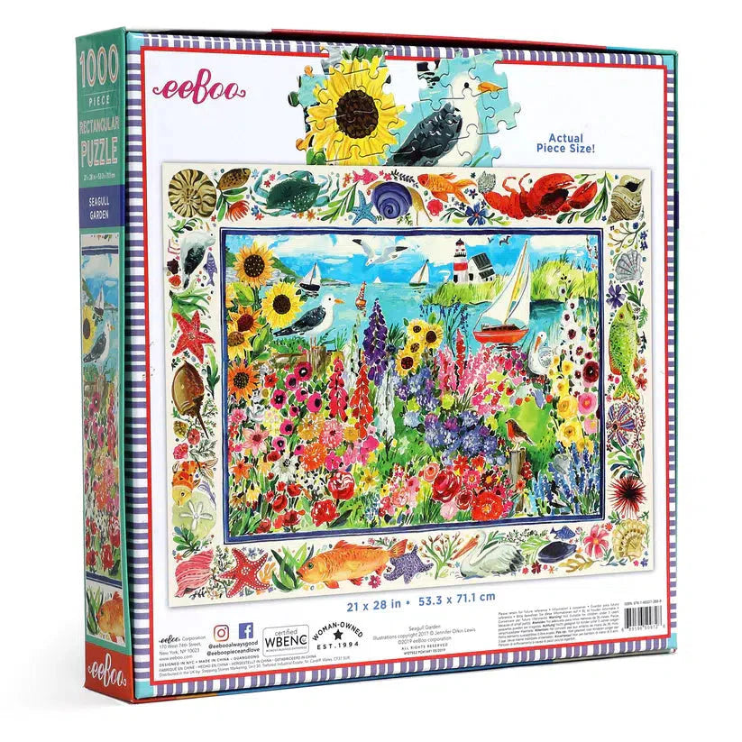 Seagull Garden Bird – 1000 Piece Puzzle