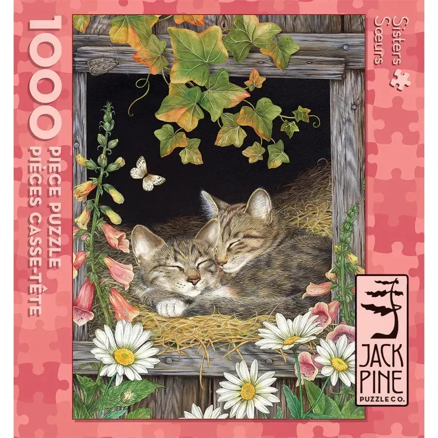 Sister Cats – 1000 Piece Jigsaw Puzzle
