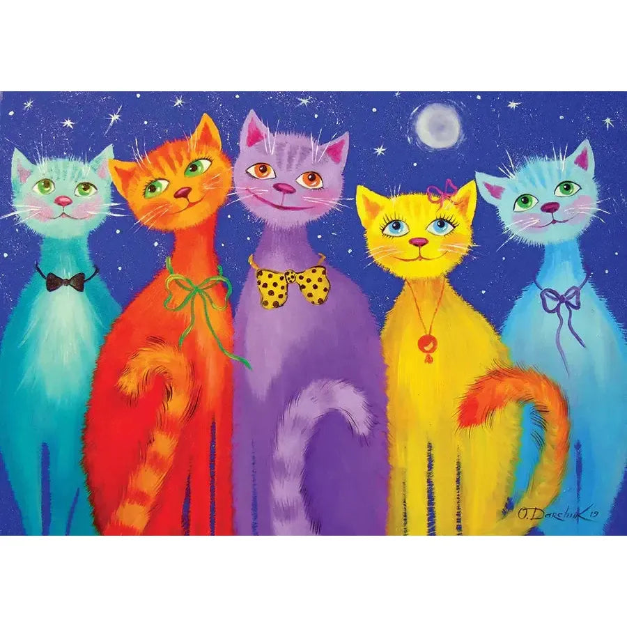 Smiling Cats – 1000 Piece Jigsaw Puzzle