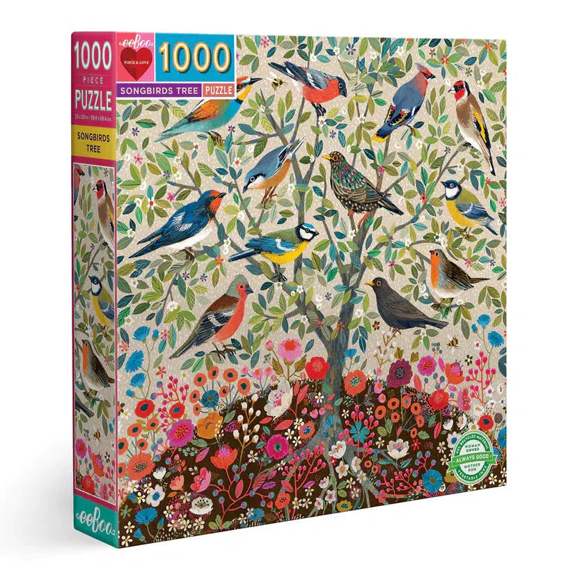 Songbirds Tree - 1000 Piece Jigsaw Puzzle